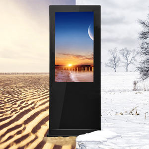 75 inç açık ticari dijital tabela ekran 4000NITS avrupa reklam ekranı proje durumda - Product Image 3