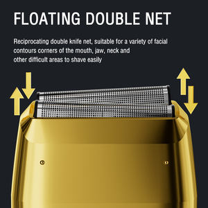 Komingdon-Maquinillas de afeitar compactas para hombre, con pantalla LCD Afeitadora eléctrica, recargable inalámbrica, <span class=keywords><strong>3</strong></span> velocidades ajustables - Product Image 2