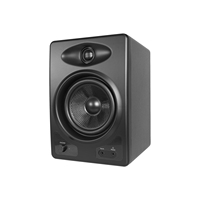 Meilleure Vente : Enceinte PA Professionnelle 4 Pouces Bluetooth 2*25W, Moniteur Audio (Une Active, Une Passive) pour Contrôle de Scène