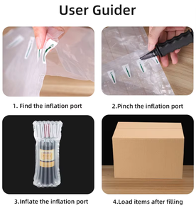 Personalizado Air Bubble Cushion Film Roll 20 Um Espessura PE Material Impermeável Característica - Product Image 6