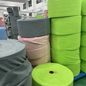 80% Polyester and 20% Polyamide 200gsm Microfiber Warp Knitting Fabric Roll