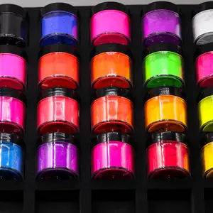 Bulk Fluor scent Pigment Nagel Neon Pulver Pigment Epoxidharz Photo chromes Pigment