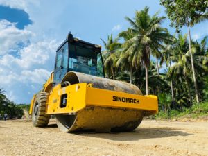 Sinomach changlin hiệu suất cao 12ton đơn trống con lăn rung Đường máy ĐẦM cho đất và nhựa đường - Product Image 3