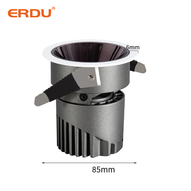 ERDU Round Slim Panel Light Smd Trimless Downlights Spotlight Led Smart Home Light