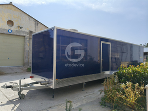 2025 Hot Sale Luxury Mobile Luxury Shower Bathroom Modern Portable Toilet <b>Trailer</b> for Public Use Schools Parks Office Buildings - Product Image 3