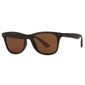 Lunettes de soleil polarisées carrées classiques pour hommes, prêtes à l'emploi, pour le cyclisme en extérieur, protection UV, pour le sport et la conduite - Product Image 6