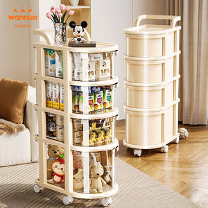 Henry 2/3/<span class=keywords><strong>4</strong></span>/5 couches Snack chariot de stockage tiroir Style chariot de stockage à la mode bébé produits chariot de stockage avec roues universelles - Product Image 1