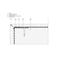 Profil de nez de marche Haven : marches modernes et sûres, durables, imperméables, antidérapantes, en aluminium, construction robuste, surface lisse, drainage facile
