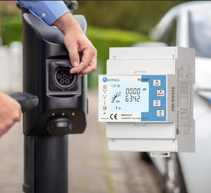 Rayfull tc55mt 3 giai đoạn <span class=keywords><strong>Meter</strong></span> 1A 5A Kẹp kết nối 4 Thuế RS485 modbus submeter kỹ thuật số Đồng hồ điện cho năng lượng mặt trời PV (mét chỉ) - Product Image 3