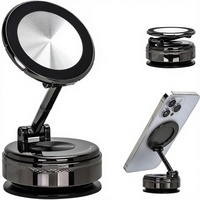 Support Téléphone Voiture Magnétique N52 en Alliage de Zinc, Motif CD, Nano Gel, Rotation 360°, Élégant pour Tableau de Bord - Vente Chaude OEM ODM pour le Commerce de Détail