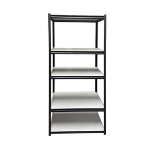 Electronic Commercial 5 Steel <b>Storage</b> Shelving Racks Heavy Duty 200kg Load Capacity Warehouse Shelves Boltless Rivet Rack Easy - Product Image 1