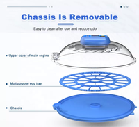 Incubateur d'œufs de volaille, usine en chine, Mini incubateur d'œufs à vendre