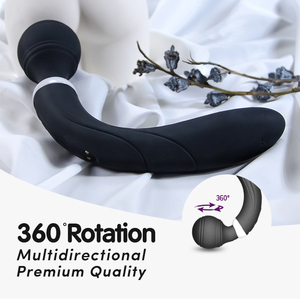 Juguete sexual para adultos de doble Motor para mujeres fuerte vibración clítoris Estimulación del punto G <span class=keywords><strong>Personal</strong></span> USB AV varita masajeador vibratorio de mano - Product Image 3