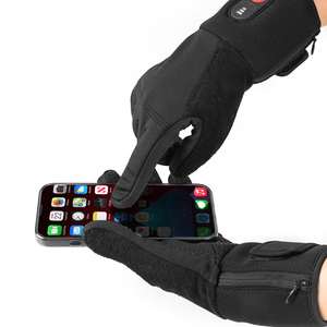 <span class=keywords><strong>Gants</strong></span> d'hiver antidérapants et coupe-vent de haute qualité, compatibles écrans tactiles, équipement thermique chauffant à batterie pour le cyclisme - Product Image 6