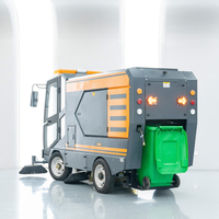 Barredora de Calles U220C, Máquina de Limpieza Automática Industrial para Carreteras y Pisos, en Venta