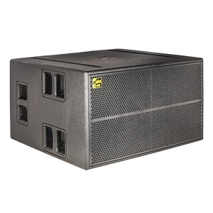 MVP218 ซับวูฟเฟอร์คู่ขนาด 18 นิ้ว แบบแอคทีฟ พร้อมช่องต่อ XLR และ Aux กำลังขับ 6000 วัตต์ โมดูลแอมพลิฟายเออร์ DSP ขนาดกะทัดรัด น้ำหนักเบา พกพาสะดวก สำหรับโฮมเธียเตอร์ - Product Image 1