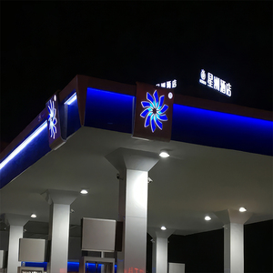 加油站加油站钢结构定制加油站价格标志雨棚 - Product Image 2