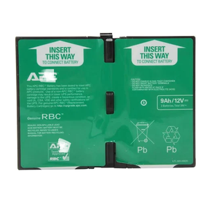 C APCRBC124 <b>Battery</b> (Dual) Replacement <b>Battery</b> for Line Interactive, <b>24V</b> 9Ah Lead-acid <b>Battery</b> - Product Image 5
