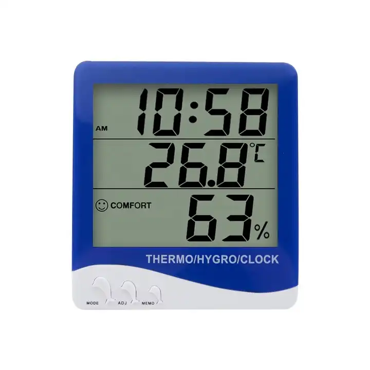 Small Indoor Thermometer, High Accuracy Hygrometer Temperature and