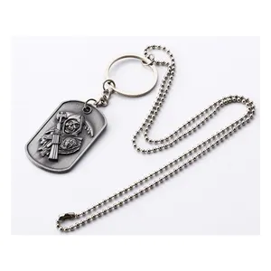 Disesuaikan Ukiran Kerah Dogtag Kosong Tulang Berbentuk Nama Id Tag Logo Kustom Stainless Steel Pet Tag Logam Tag Anjing