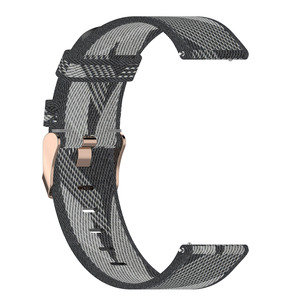 Bracelet en Nylon pour <span class=keywords><strong>Garmin</strong></span> Forerunner <span class=keywords><strong>255S</strong></span>, Bracelet de <span class=keywords><strong>montre</strong></span> en tissu de remplacement pour <span class=keywords><strong>Garmin</strong></span> 18/20/22mm - Product Image 5