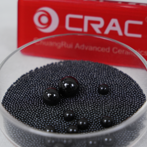 Billes en céramique de nitrure de silicium CRAC 0,1-3,0 mm avec service de moulage pour applications céramiques industrielles et broyage fin - Product Image 1