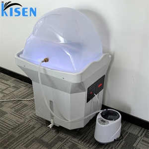 KISEN Mobilier de salon : Bac à shampoing portable sans tuyauterie avec fauteuil de lavage et fauteuil de massage thaïlandais mobile - Product Image 3