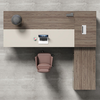 Bureau LBZ-08-11 Table du PDG Mobilier de bureau pour le patron Table du patron Bureau de direction Bureau du PDG Table du patron de luxe Bureau du directeur