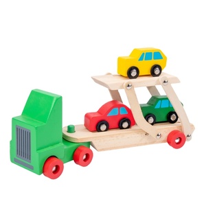 Bloques de construcción de varios estilos de alta calidad, coche de juguete de madera, juguetes educativos de madera para niños - Product Image 1