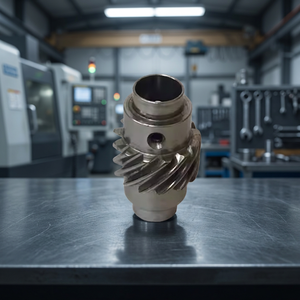 Custom Made Nonstandard High-Efficiency Industrial Rack Pinion Helical <b>Gears</b> Precision Motor Steel Manufacturer Taiwan - Product Image 3