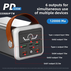 Chargeur portable 60000mAh Power Bank 100W Charge rapide <span class=keywords><strong>Batterie</strong></span> <span class=keywords><strong>externe</strong></span> Affichage LED USB C Chargeur de téléphone portable portable - Product Image 4
