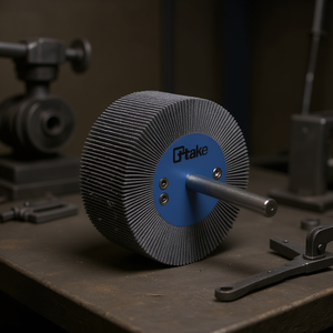 Disco Abrasivo de Tela Ttake, 30x20 mm, Eje de 6 mm, Grano 60, para Pulir Metal - Product Image 3