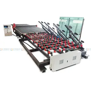 Full Automatic CNC Glass Loading Cutting Breaking Production Line Tempered Glass Cutting Machine For Glass Processing