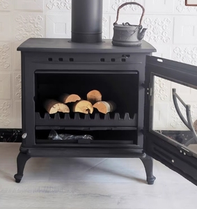 <span class=keywords><strong>Chimenea</strong></span> de hierro fundido de estilo <span class=keywords><strong>rural</strong></span> moderno para una calefacción eficiente - Product Image 3