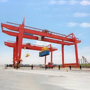Berkualitas tinggi 50 Ton, 70 Ton, 80 Ton Rmg Rail-mount Gantry untuk halaman kontainer derek - Product Image 3