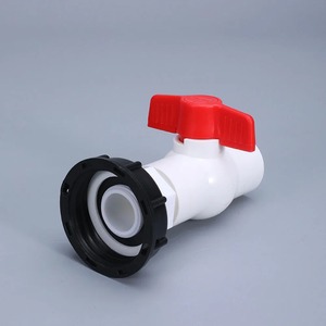 S60x6 valvola a sfera di plastica adattatore superficie liscia per serbatoio di <span class=keywords><strong>acqua</strong></span> IBC Ton <span class=keywords><strong>canna</strong></span> <span class=keywords><strong>raccordi</strong></span> per <span class=keywords><strong>raccordi</strong></span> per tubi - Product Image 2