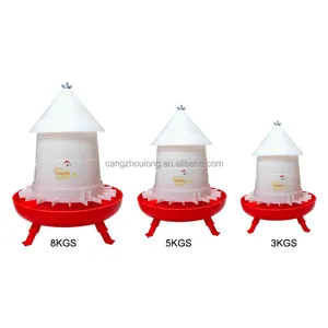 YA LM-78 3kgs 5kgs 8kgs hanging legs Plastic No waste Semi-Automatic Poultry Feeders And Drinkers Chicken