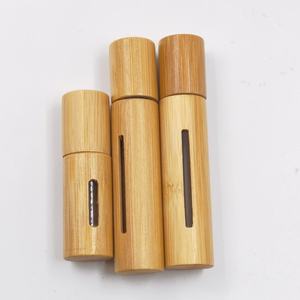Bouteille à bille en bambou de 1 ml, 3 ml, 5 ml, 10 ml, pour huiles essentielles, arômes et parfums, avec bouchon en bois – Meilleures ventes - Product Image 2