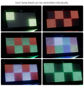 Bán Hot <span class=keywords><strong>DJ</strong></span> Disco Đảng sân khấu mới nhất RGB 3in1 1000W DMX RGB LED ánh sáng nhấp nháy - Product Image 5