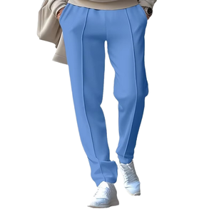 2026 Wholesale Spring Midweight High Quality Europe America Straight Tube <b>Rope</b> Flexible Leisure Trendy Men's Casual Pants - Product Image 1