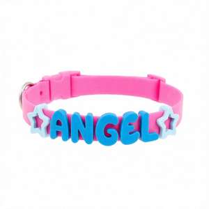 Abalorios de Silicona Personalizados con Letras del Alfabeto para Perros, Letras 3D, Cuentas Impermeables para Collares, Collari Cani, Perle Lettere - Product Image 2