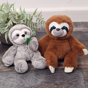 Peluche paresseux mignonne, poupée animale, cadeau d'anniversaire en gros pour filles, oreiller en peluche transfrontalier, rembourrage en coton PP, 31cm-50cm - Product Image 4