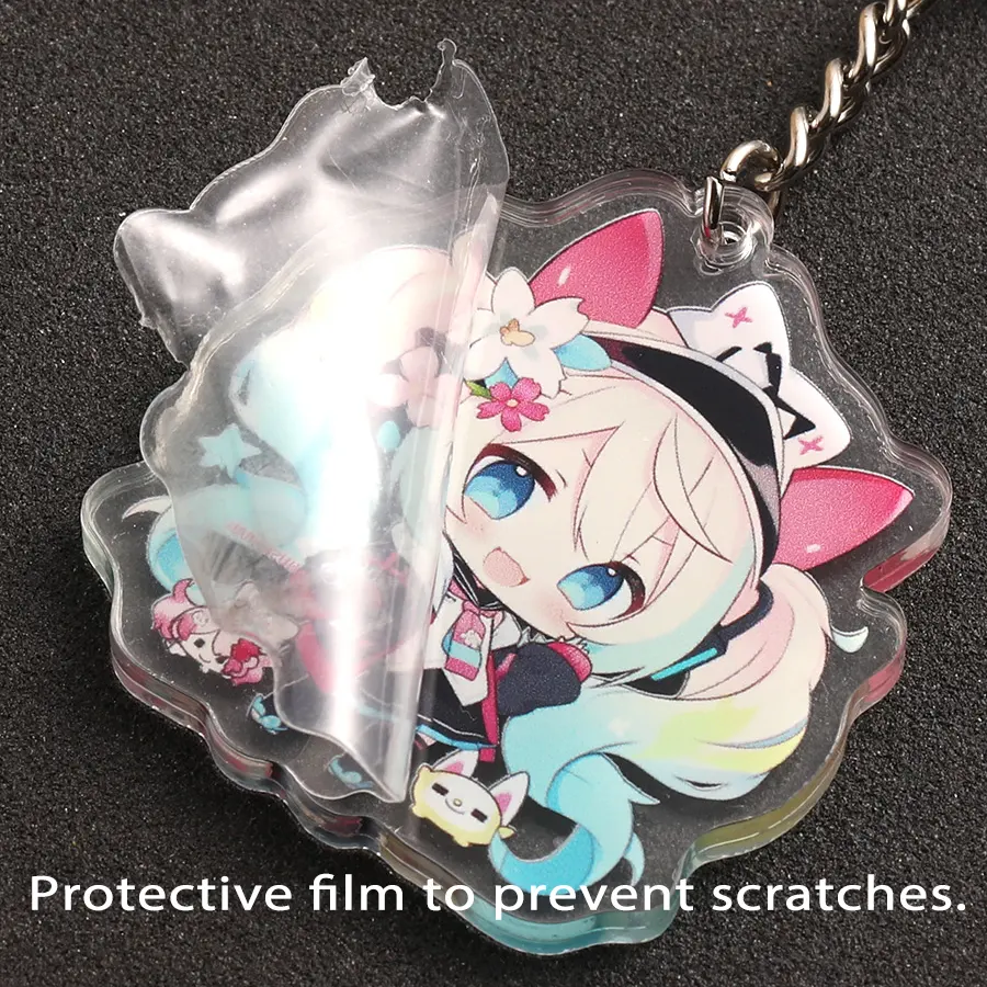 Bán buôn yakelike Tùy chỉnh hình Acrylic Charms cho fan hàng hóa