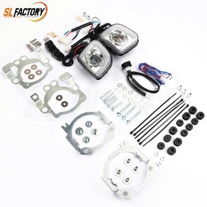 Nuova Lente per Faro Fendinebbia Moto di Alta Qualità LED Compatibile con Honda Goldwing GL1800 2001-2017 F6B 2013-2017 <span class=keywords><strong>Valkyrie</strong></span> 1800 2014-2015 - Product Image 4