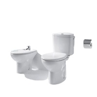 Siège de toilette rond blanc UF SU036 à fermeture lente, démontage rapide, installation facile, avec couvercle et garantie de 2 ans, design moderne chinois pour salle de bain