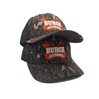 Gorra Trucker Richardson 112 Camo de Alta Calidad con Logotipo Personalizado, Gorra Táctica de Malla con Cierre a Presión para Pesca y Caza al Aire Libre