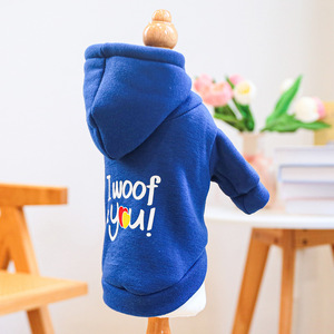 PETCIRCLE Pet Circle, Pet <b>Clothes</b>, Dog and <b>Cat</b> Outfits, I Love You Royal Blue Sweatshirt - Product Image 4