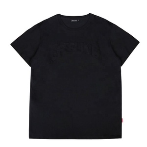 Camisetas de gran tamaño en relieve de la mejor calidad, ropa para hombres, camisetas pesadas personalizadas - Product Image 3
