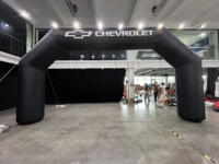 Arco de Entrada Inflable de PVC Personalizado, Impermeable y Duradero para Eventos