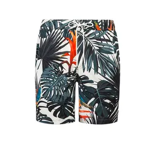 Custom mens zip pocket swimwear beach wear swim shorts hurley 4 way stretch for male